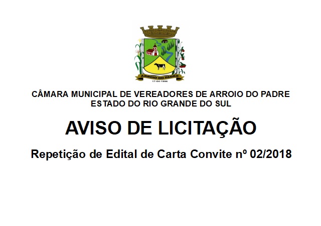 Câmara realiza Processo Licitatório para aquisição de servidor tipo torre, de patch panel e de gravadora de DVD