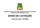 Câmara realiza Processo Licitatório para contratação de empresa para prestação de serviço de pintura interna, das aberturas e da fachada do prédio 