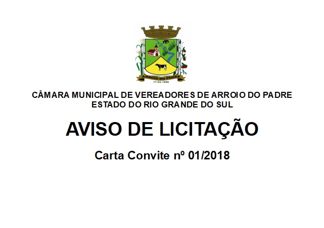 Câmara realiza Processo Licitatório para contratação de empresa para prestação de serviço de pintura interna, das aberturas e da fachada do prédio 