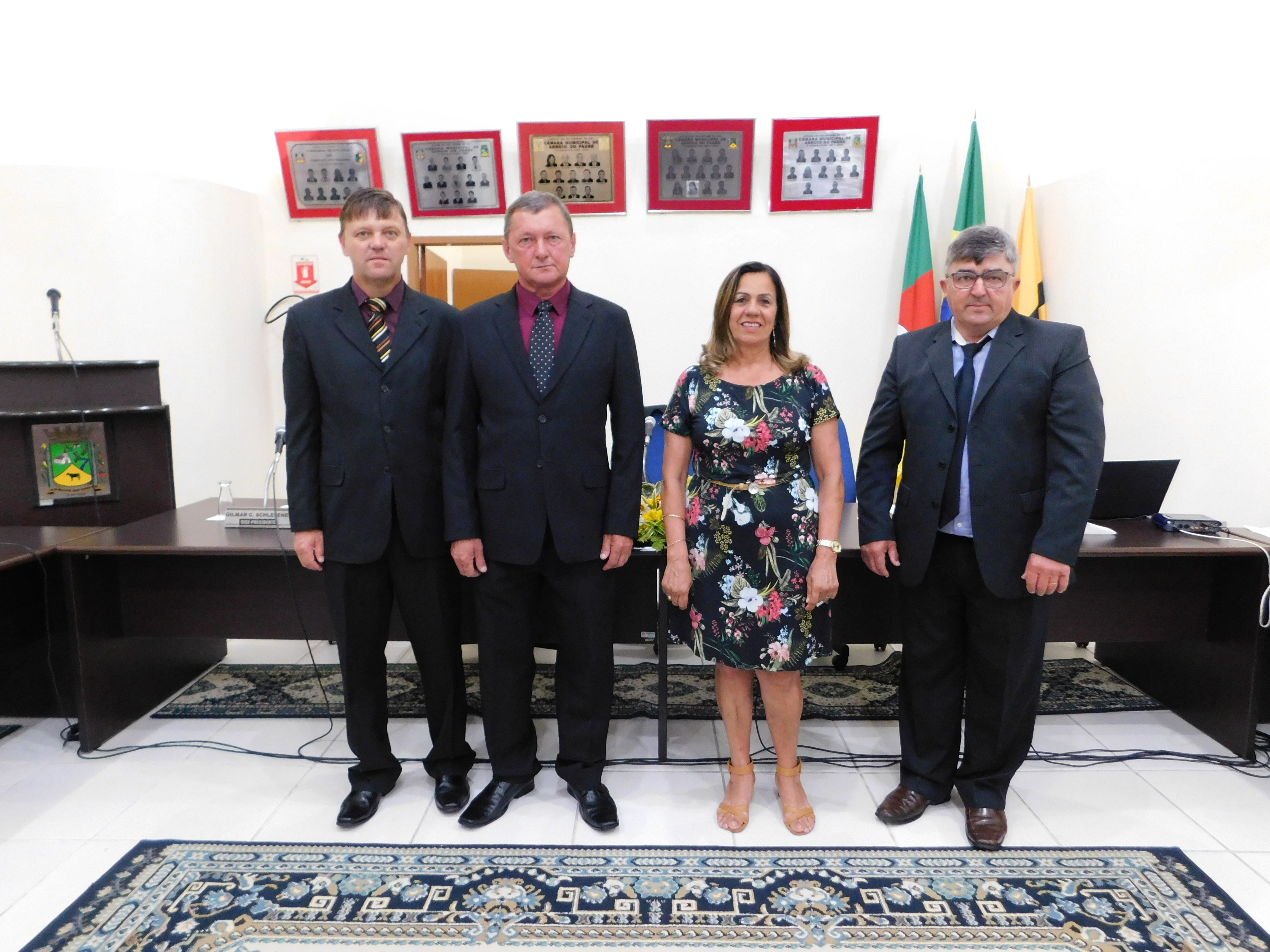 Câmara realiza Sessão Solene de Posse da Mesa Diretora 2019