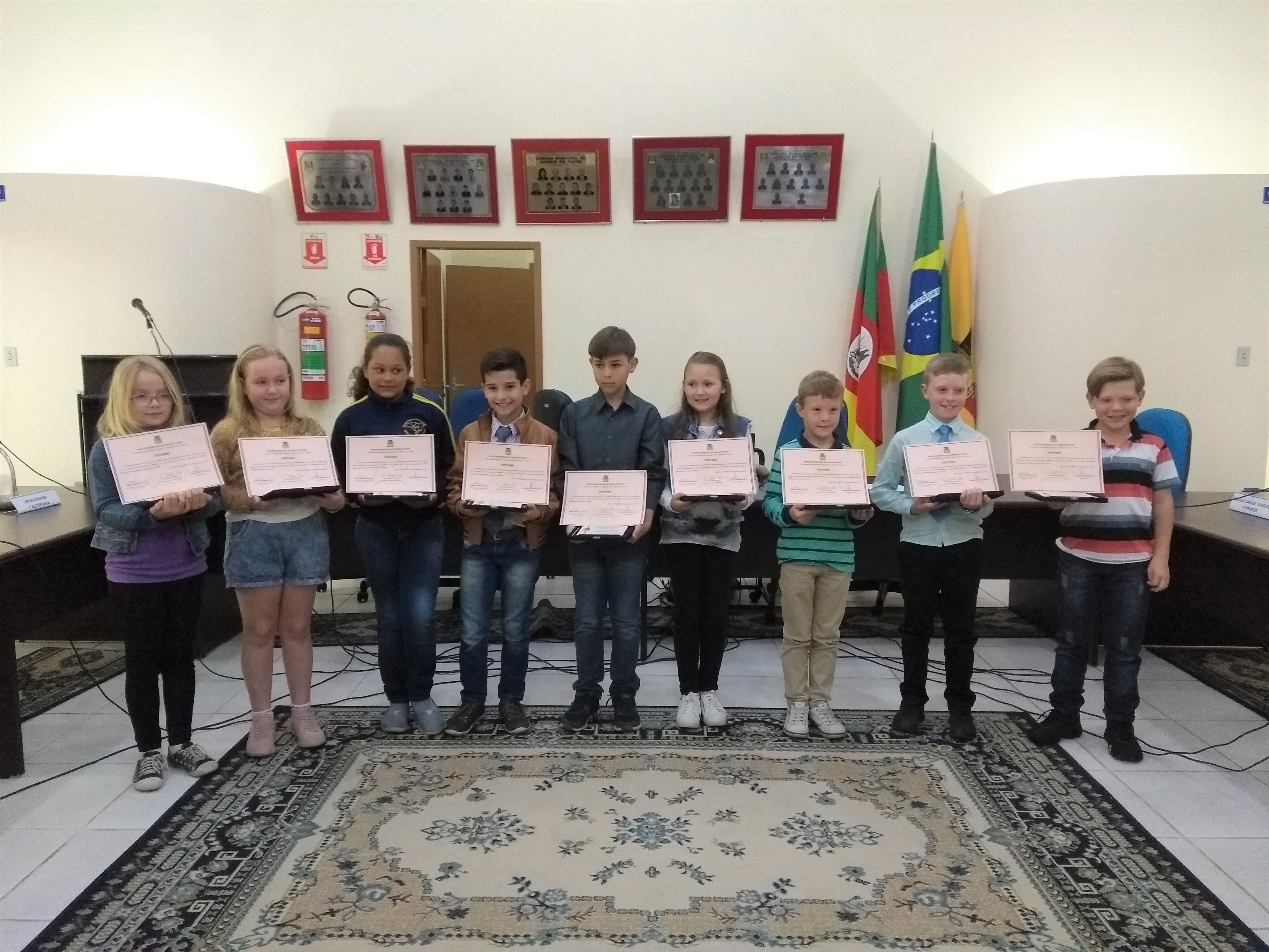 Câmara realiza Sessão Solene de Diplomação e Posse dos Vereadores Mirins