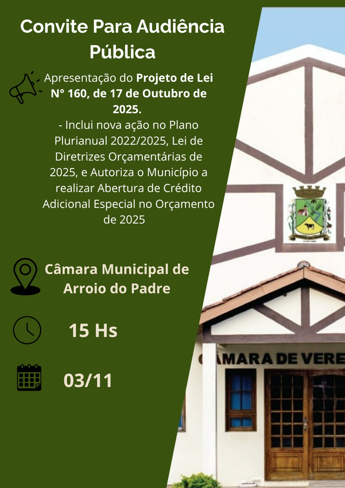 Convite Audiência Publica  