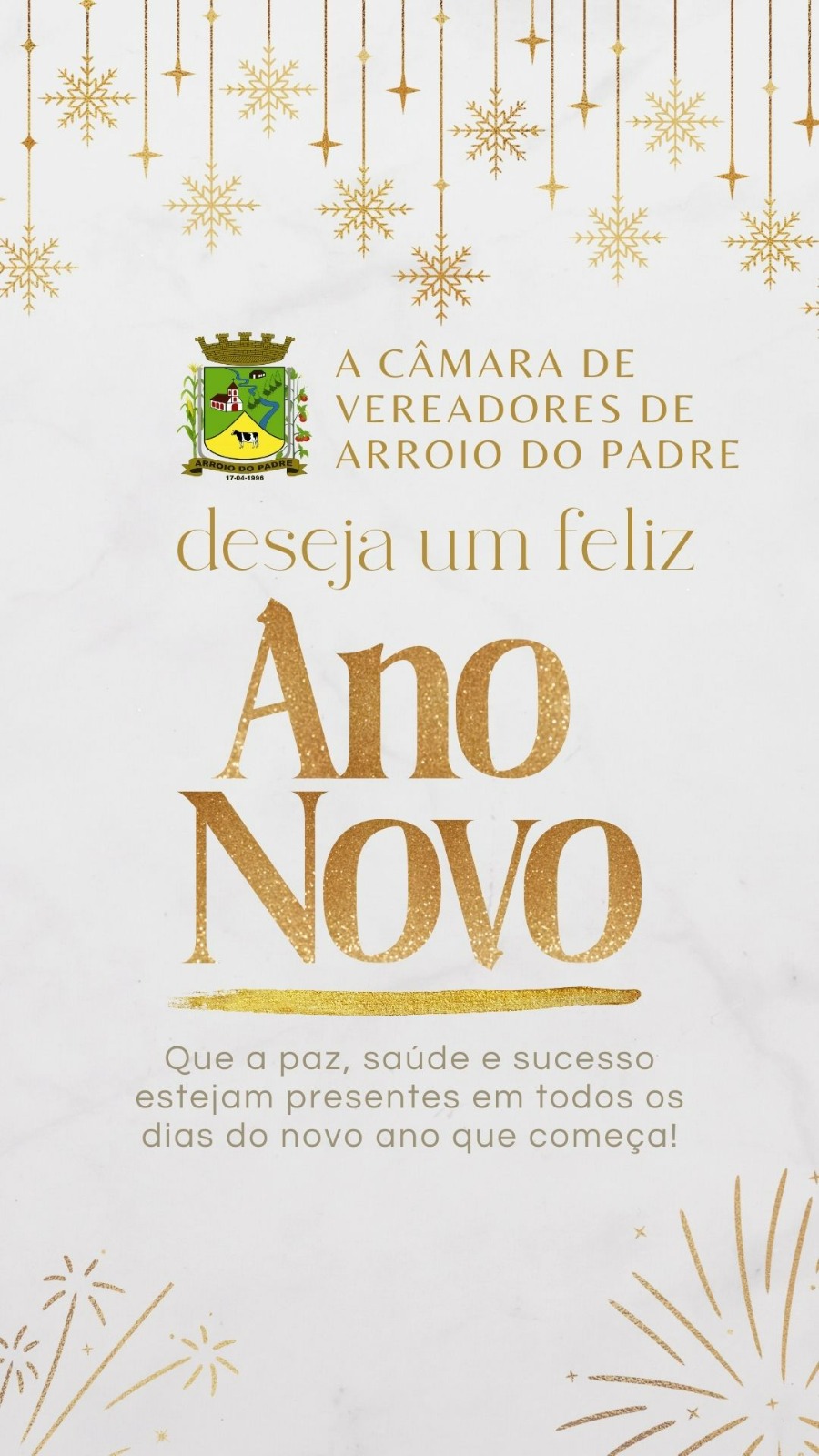 Feliz ano novo