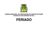 Feriado - Sexta-feira Santa - 10 de abril