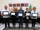Homenageados na Sessão Solene da Reforma Luterana