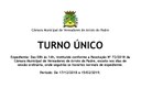 Câmara de Vereadores atende em Turno Único