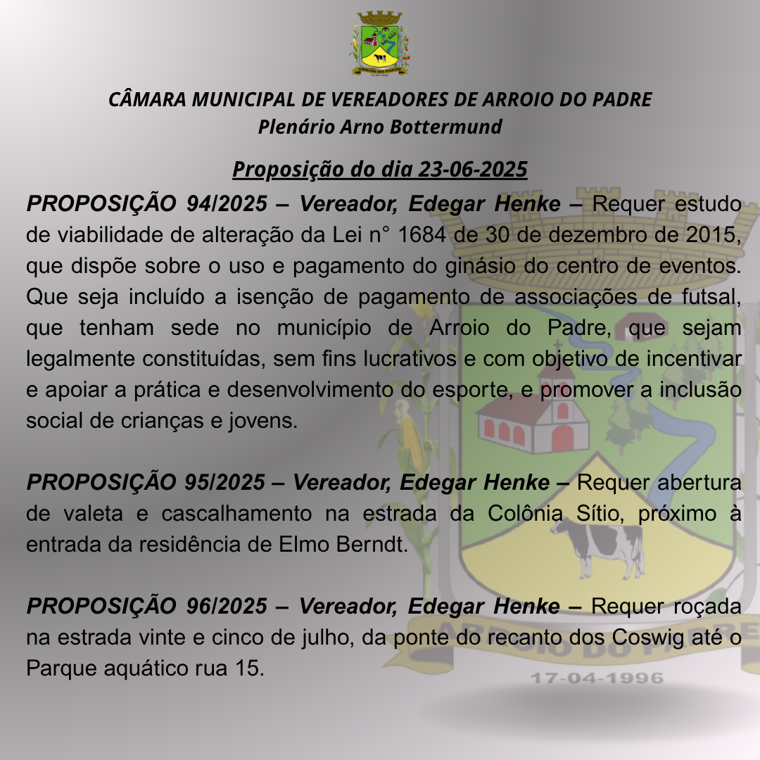 Proposição 23-06-2025
