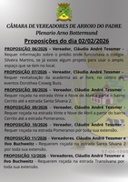 Proposições 02 02 2026