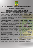 Proposições 02 02 2026