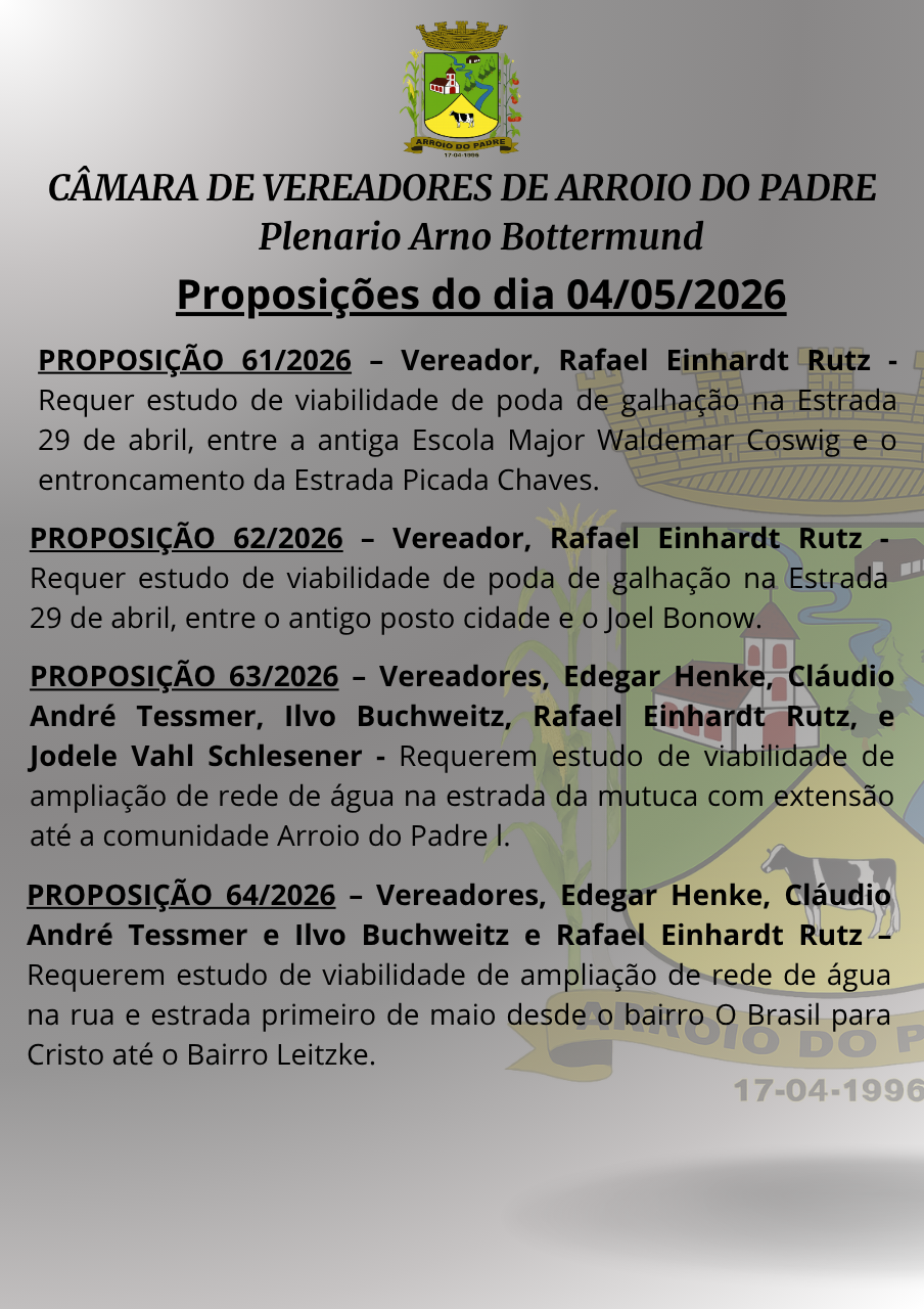 Proposições 04/05/26