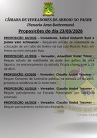 Proposições 23/03/2026